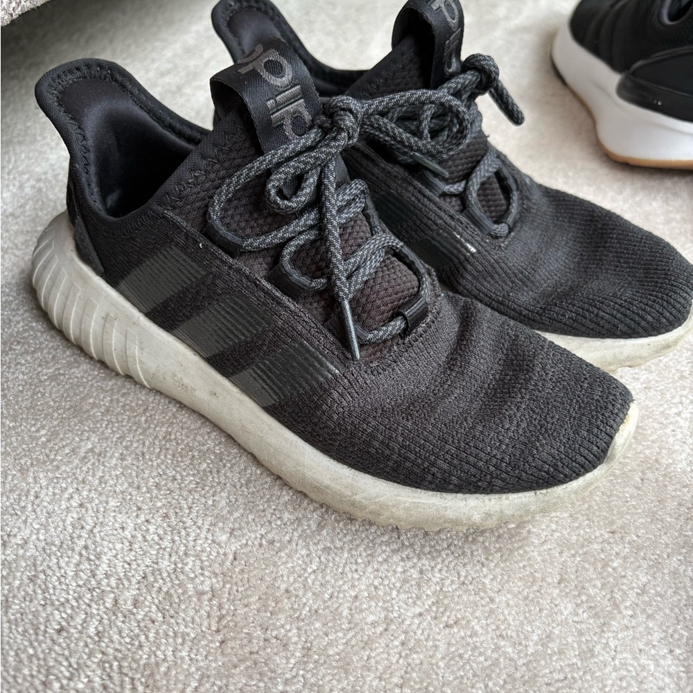 Adidas Black Knit Sneakers